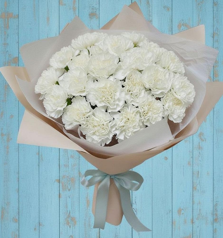 Букет цветов из: Гвоздики в Медвеженском