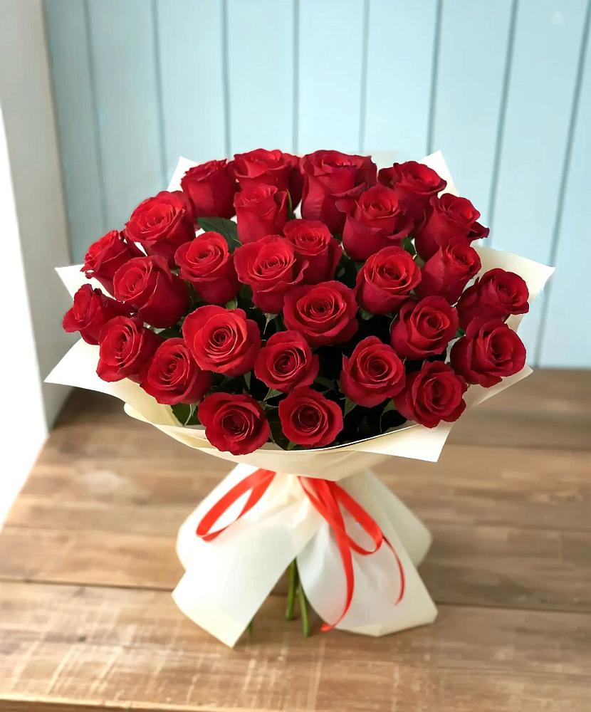 Букет 29 Красных роз в Медвеженском
