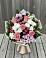 Букет цветов из: Альстромерии, Гвоздики, Розы и Хризантемы в Медвеженском