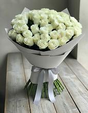 Букет 35 Белых роз в Медвеженском