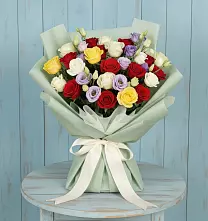 Букет цветов из:  Розы в Медвеженском