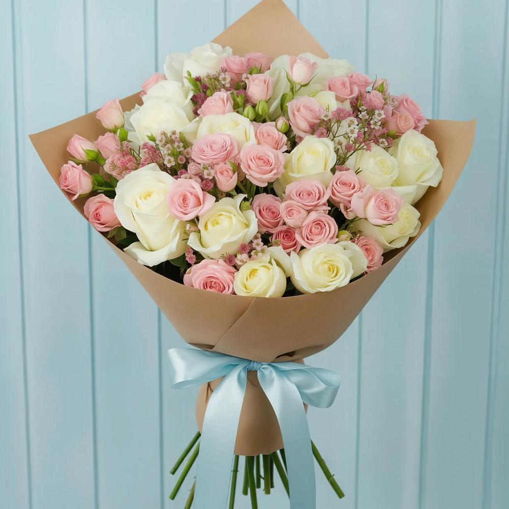 Букет цветов из: Розы в Медвеженском