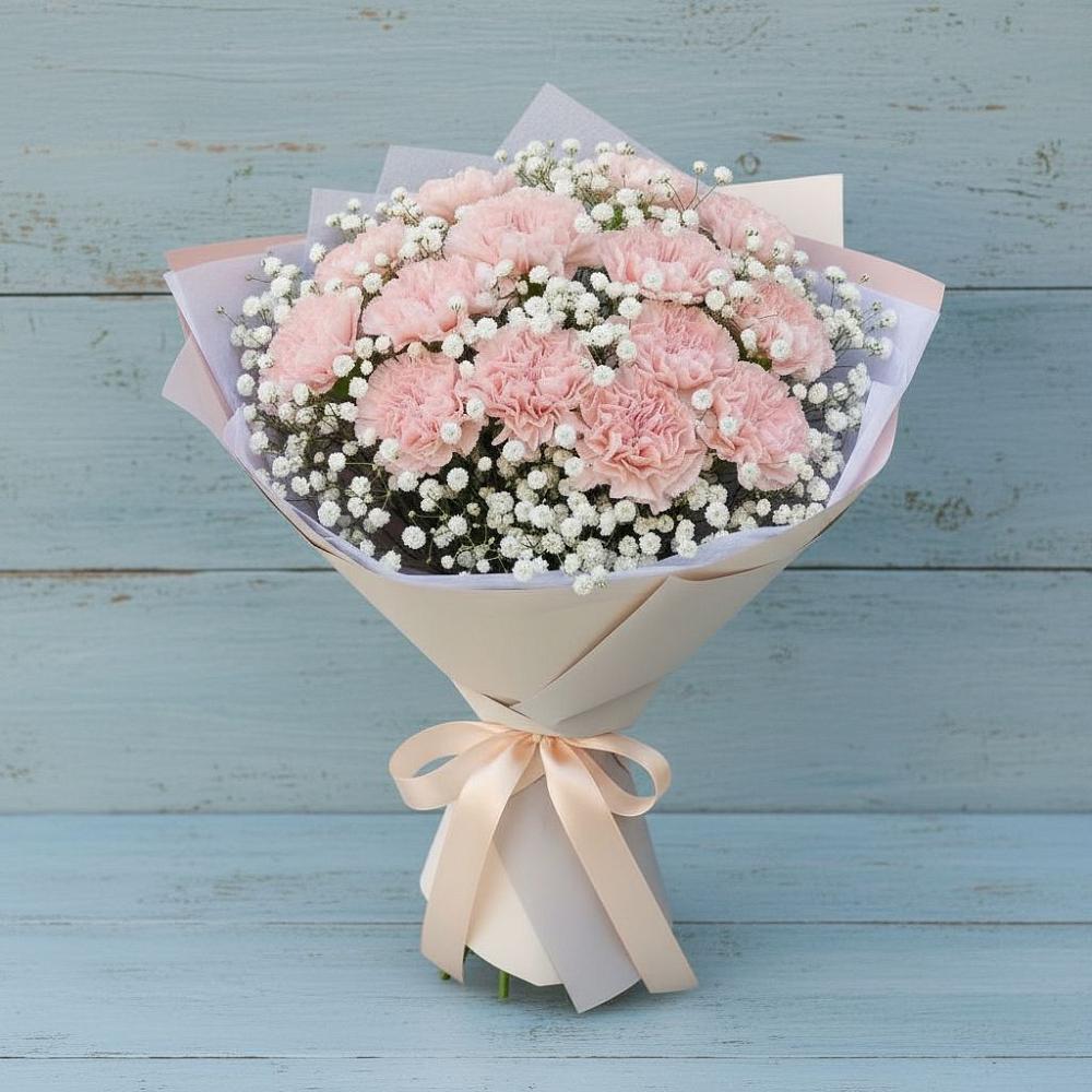 Букет цветов из: Гвоздики в Медвеженском