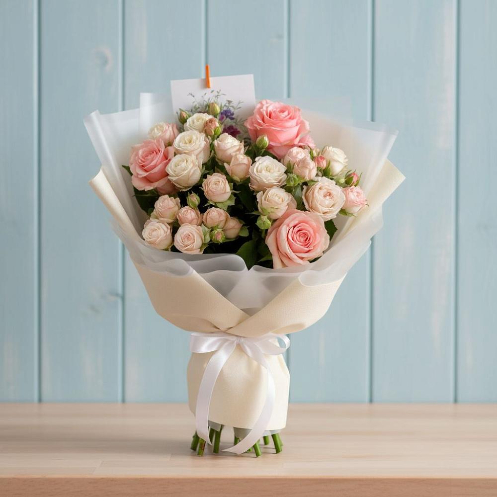 Букет цветов из: Розы в Медвеженском