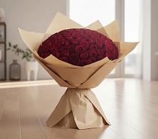 Букет 101 Красная роза в Медвеженском