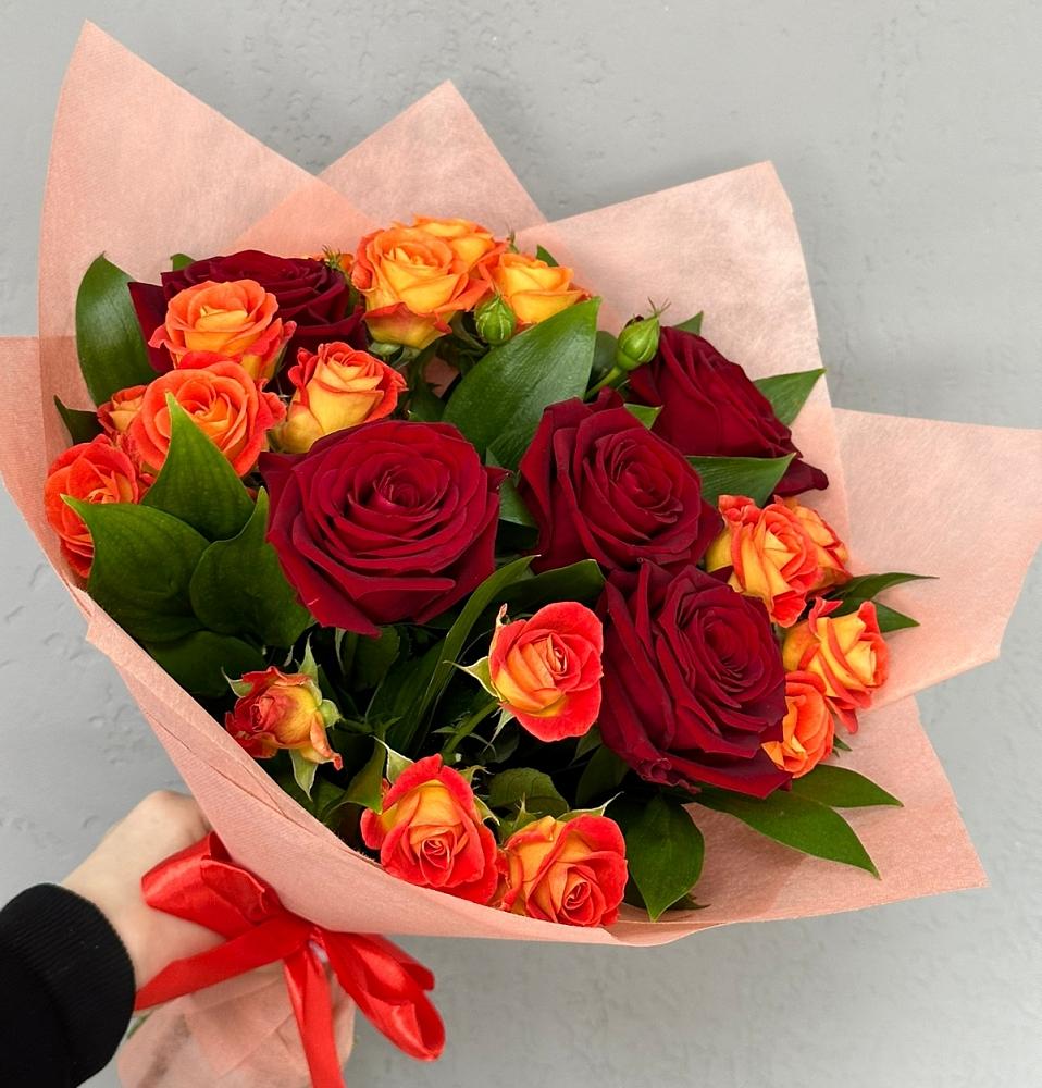 Букет Любовь и восторг в Медвеженском