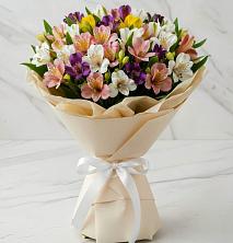 Букет цветов из:  Альстромерии в Медвеженском