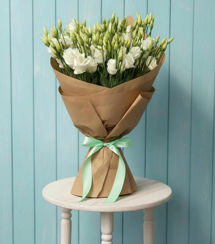 Букет цветов из: Лизиантусы в Медвеженском