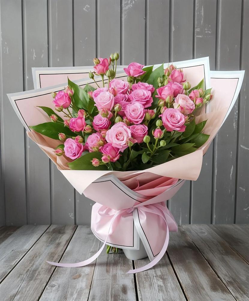 Букет Розовый кустик в Медвеженском
