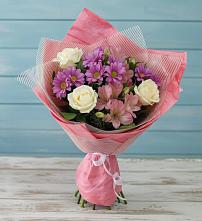 Букет цветов из:  Герберы в Медвеженском