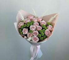 Букет цветов из:  Розы и Хризантемы в Медвеженском