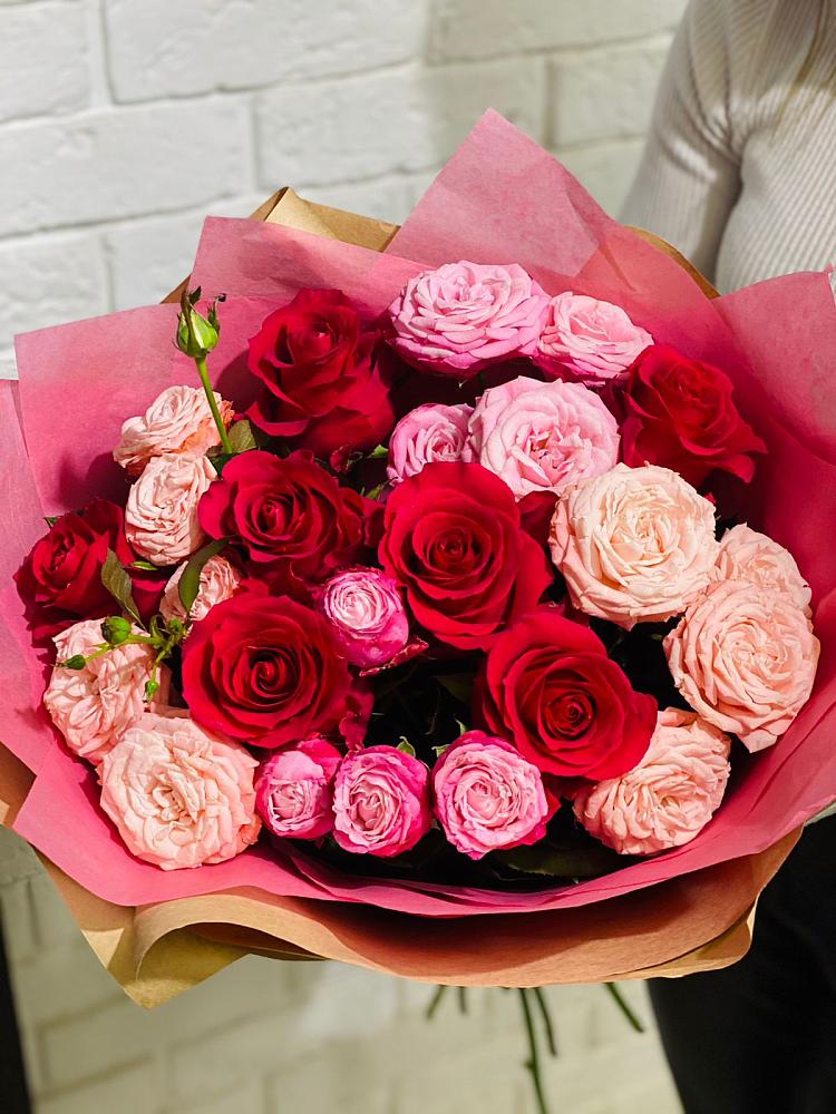 Букет цветов из: Розы в Медвеженском