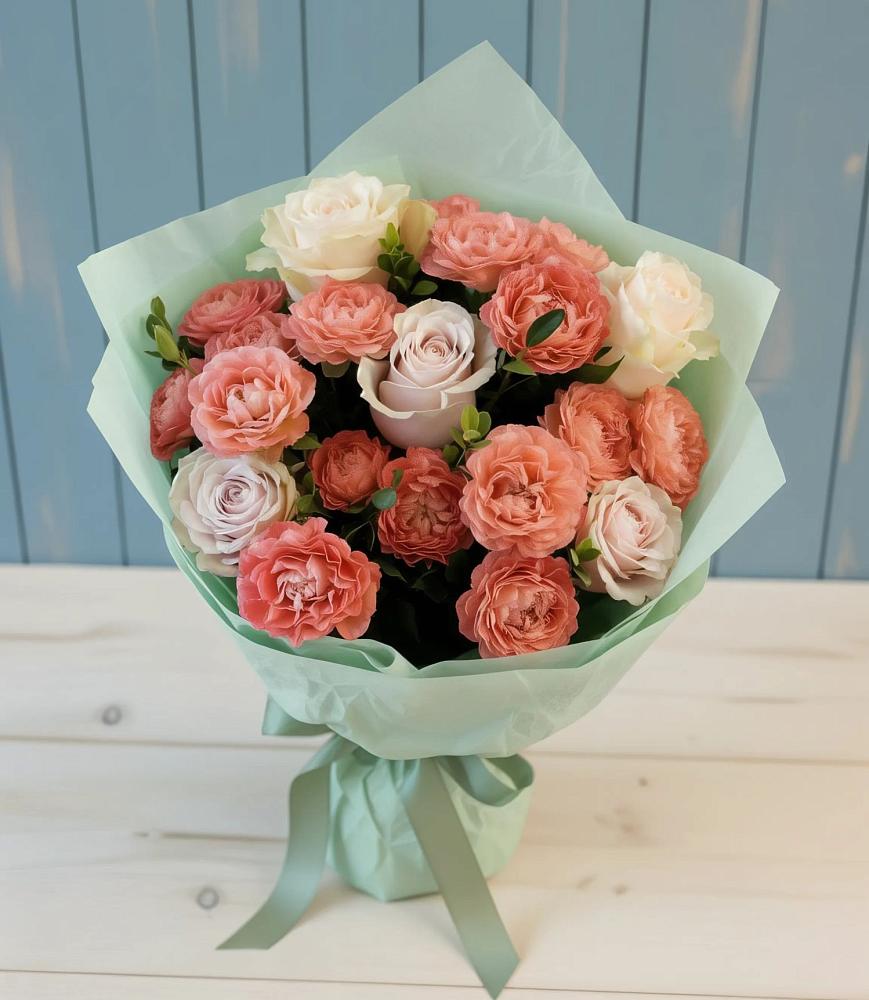 Букет цветов из: Розы в Медвеженском