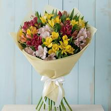 Букет цветов из:  Альстромерии в Медвеженском