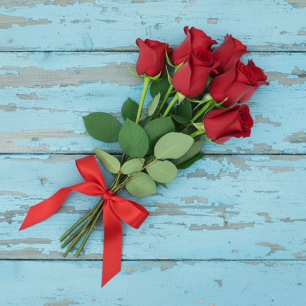 Букет Красные розы в Медвеженском