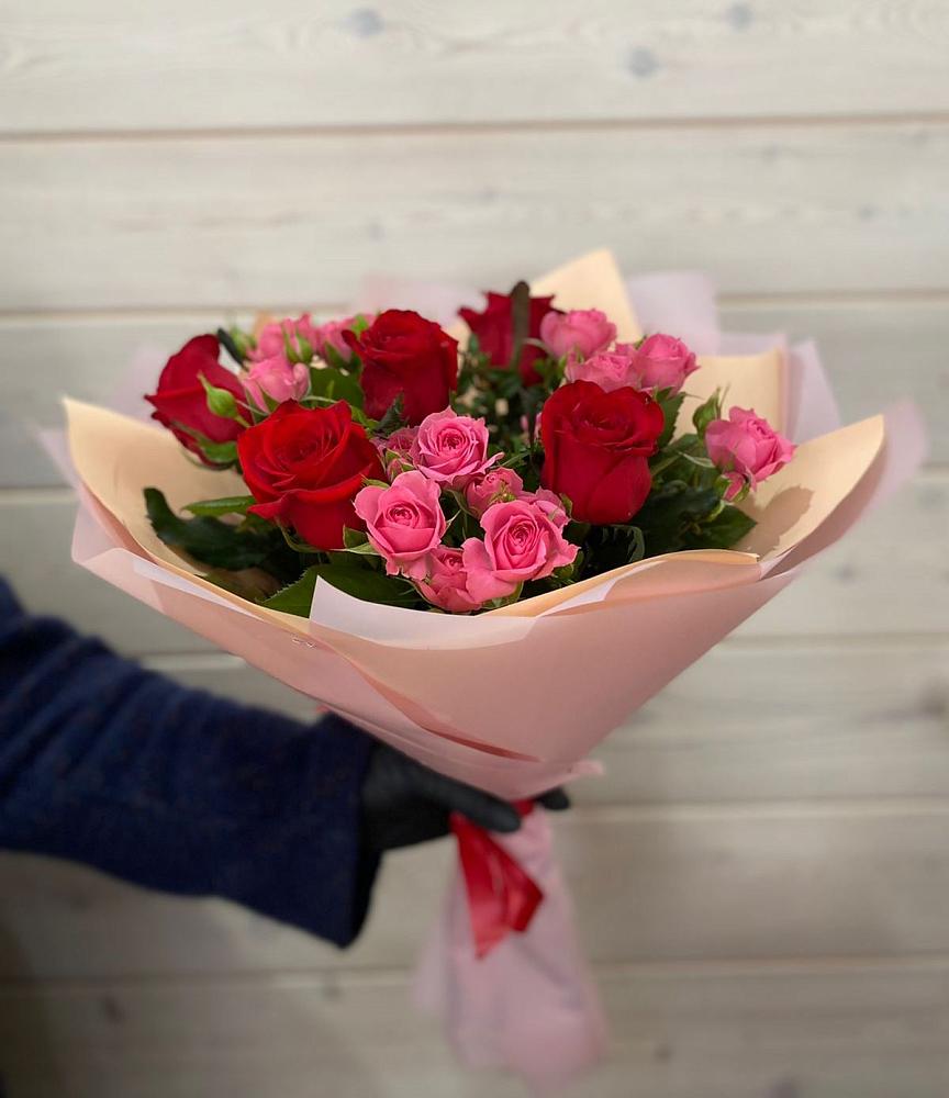 Букет цветов из: Розы в Медвеженском