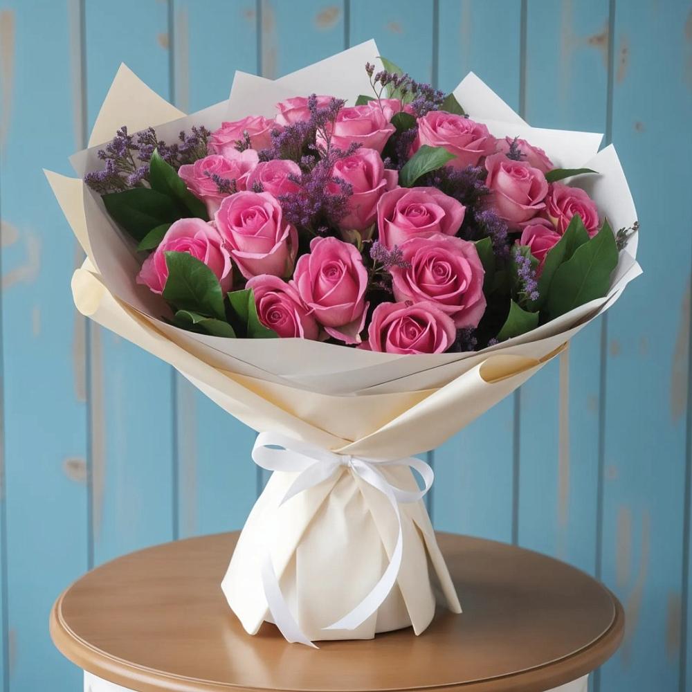 Букет цветов из: Розы в Медвеженском