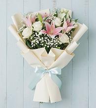 Букет цветов из:  Лилии в Медвеженском